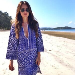 Isabel Marant Bloom Dress, blue